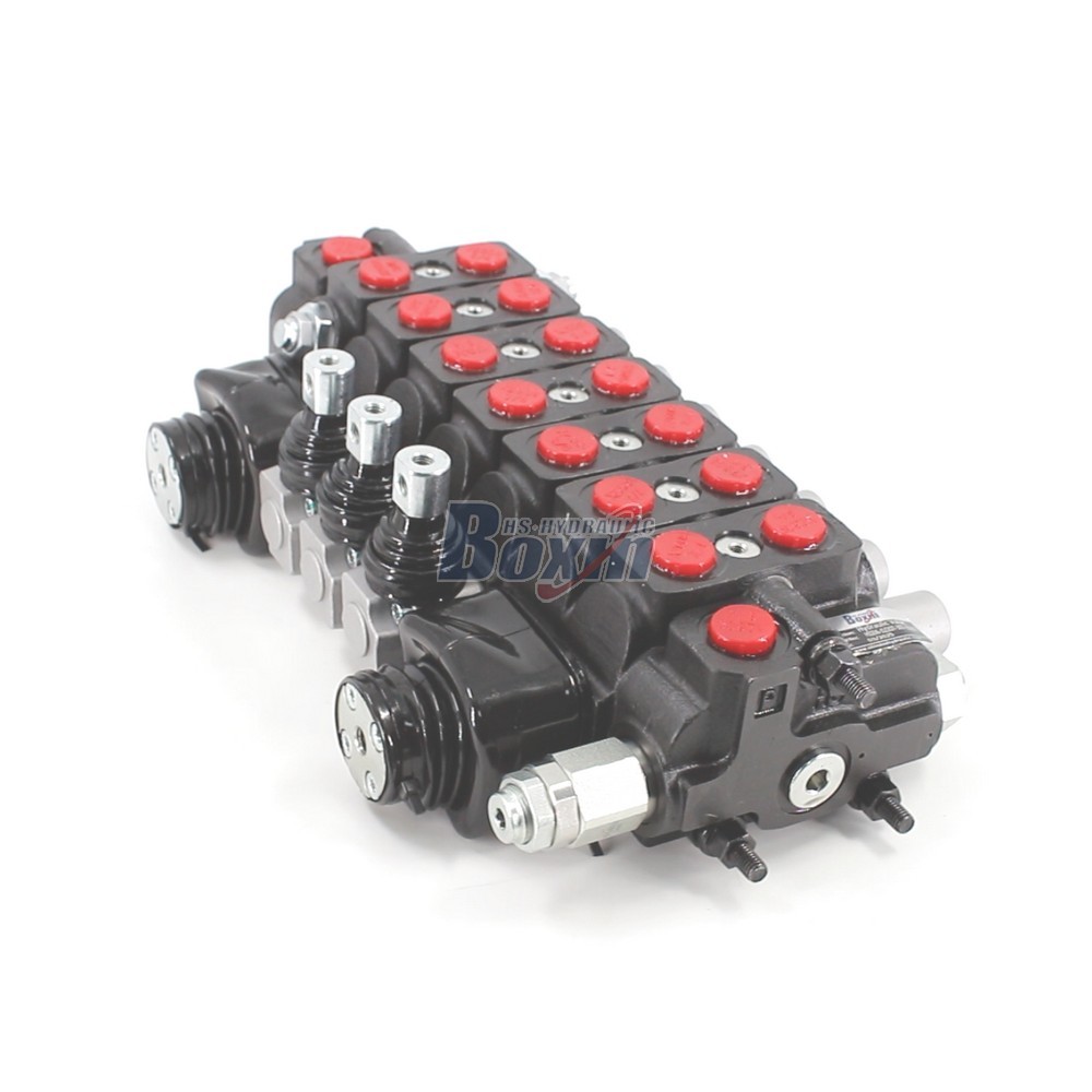 Industrial SD6 Manual and Joystick 7 Spool Hydraulic Directional Valve main image